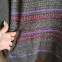 MANGO плетена  цветна туника с джобове  , снимка 3 - Блузи с дълъг ръкав и пуловери - 40626472