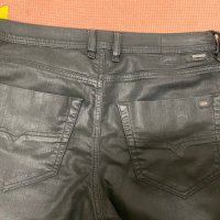 ''DIESEL Tepphar High Shine Black Wash 0663Q Slim Carrot Jeans''оригинални мъжки дънки 32 размер, снимка 3 - Дънки - 39011285