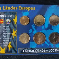 Комплектен сет - Северна Македония 1993-2014 , 6 монети, снимка 1 - Нумизматика и бонистика - 44499944