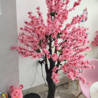Дърво японска розова череша, снимка 4 - Изкуствени цветя - 44811424