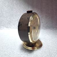 Стар, Рядък, Настолен механичен Часовник UNITRA, снимка 3 - Антикварни и старинни предмети - 44509043