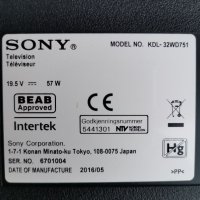 Sony KDL-32WD751, снимка 1 - Части и Платки - 40566467