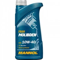 Моторно масло MANNOL MOLIBDEN 10W40 4л , снимка 2 - Аксесоари и консумативи - 40846969