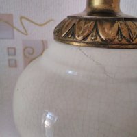 Порцеланови настолни лампи стари,изработка в Италия , снимка 4 - Настолни лампи - 41856637