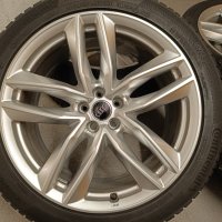 Оригинални джанти с гуми зимни 21 цола за Audi Q7 SQ7 дот 2022г, снимка 2 - Гуми и джанти - 44450241