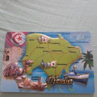 магнит от о.Джерба Тунис, снимка 1 - Колекции - 42139568