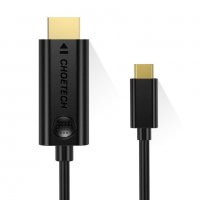 CHOETECH USB C към HDMI кабела (4K @ 60Hz), USB Type C Thunderbolt 3 към HDMI кабел -180 см, снимка 3 - Кабели и адаптери - 35679168