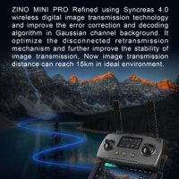 Дрон Hubsan Zino Mini Pro Refined с 15 км полет, 40 минути и сензори за избягване на препятствия, снимка 11 - Дронове и аксесоари - 42510419