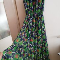 Дълга цветна рокля, снимка 8 - Рокли - 40638489