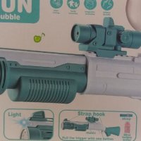 Електрическа пушка със светлини за мехурчета - Супербум, снимка 3 - Други - 41675239
