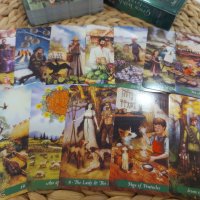 Нови карти Green witch tarot , снимка 2 - Карти за игра - 40900429