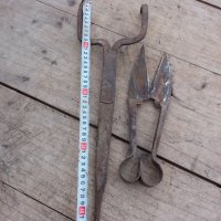 Кована ножица, снимка 3 - Антикварни и старинни предмети - 36005682