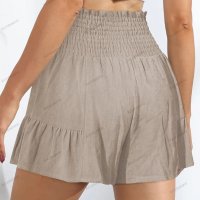 Модни дамски широки къси панталони, 5цвята - 023, снимка 3 - Къси панталони и бермуди - 41245723