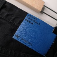 Adidas original denim мъжки черни дънки, 173см, С/М, снимка 1 - Дънки - 39977625