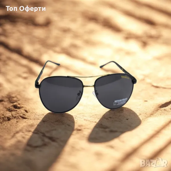 Авиаторски слънчеви очила MITLUS POLAR – стил, елегантност и защита в едно, снимка 1