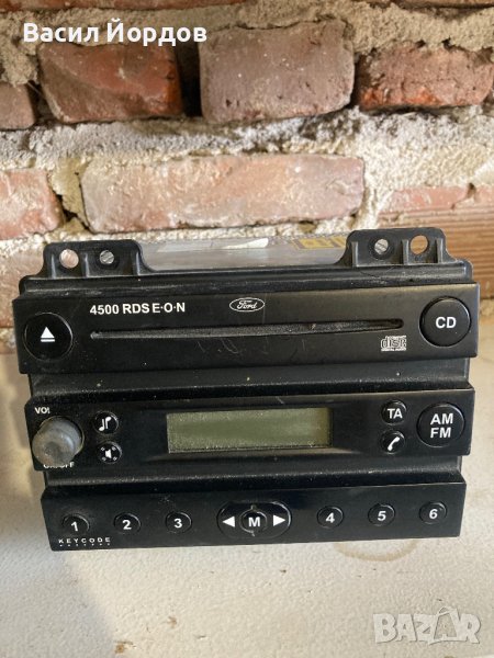 Радио СД/CD player за Форд - Фиеста,Фюжън, Ford Fiesta  B3 LOW CD, снимка 1