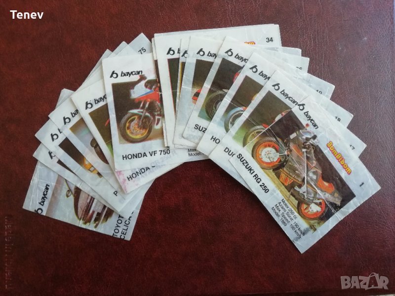 Картинки от дъвки BombiBom-2 -  10 бр., снимка 1