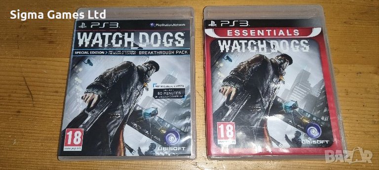 PS3-Watch Dogs, снимка 1