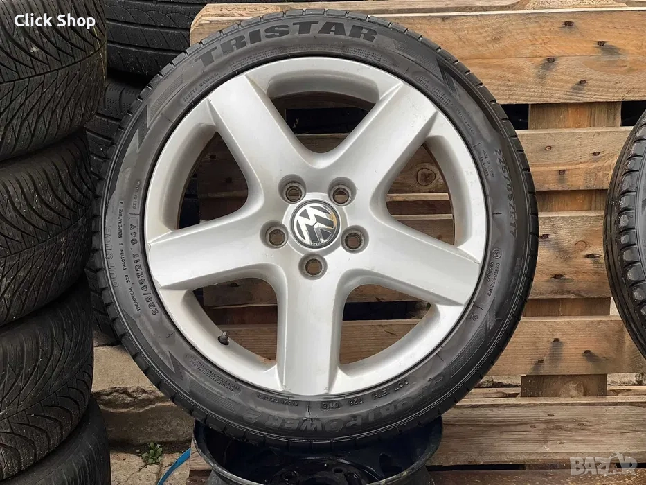 5х112 17 Джанти VW Golf 5 Фолксваген Голф Caddy Sharan 5х112, снимка 1