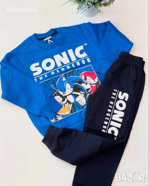 Детски комплект Соник, снимка 1