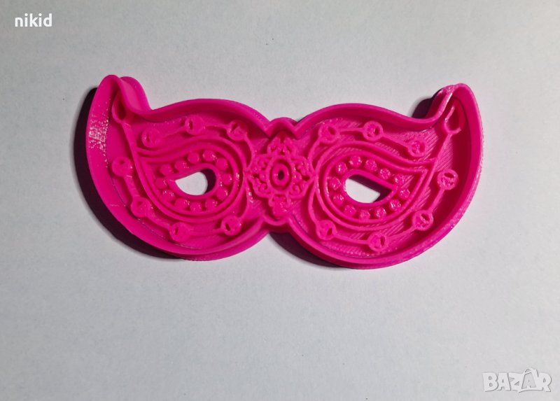 декорирани пафти народни носии пластмасов резец форма фондан тесто бисквитки, снимка 1