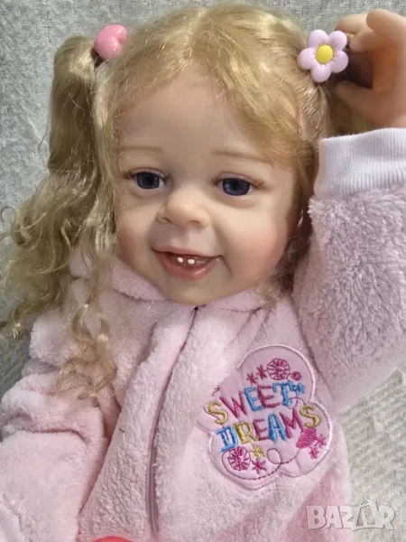 Кукла реборн, реалистична силиконова винил кукла Reborn бебе, Кукла реборн, реалистича силиконова, снимка 1