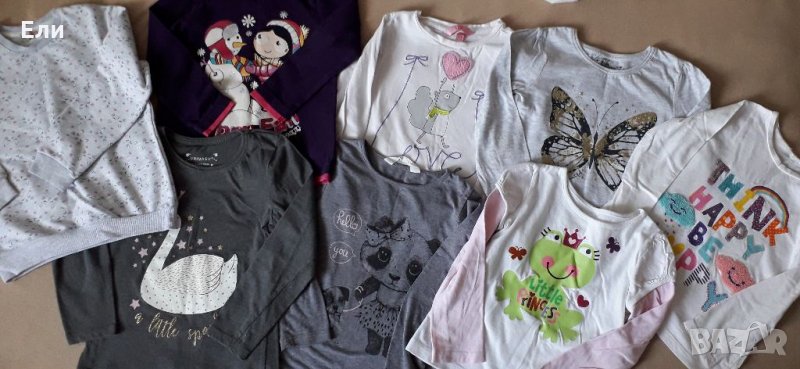 Лот блузки с дълъг ръкав 98/104р, снимка 1