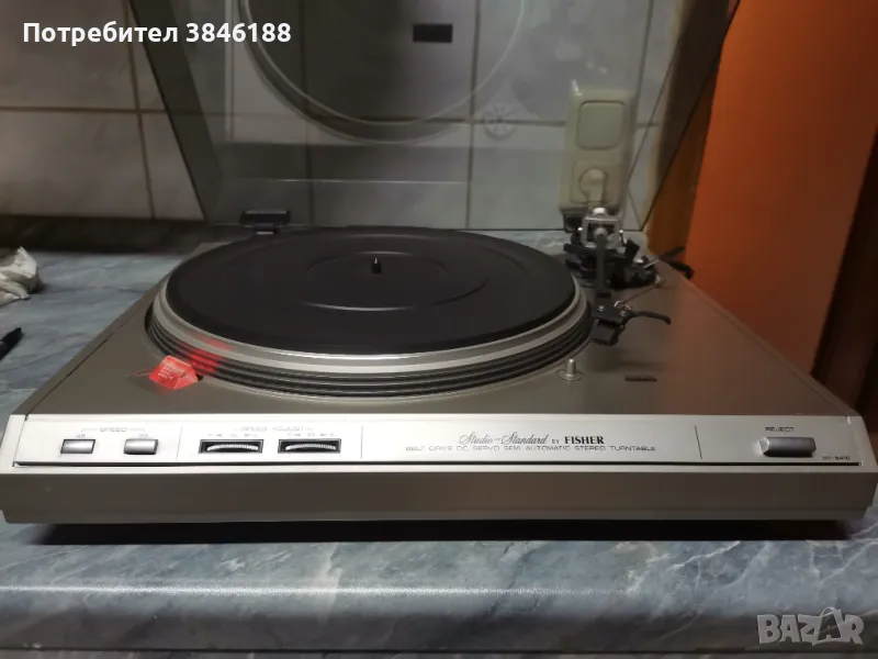 Fisher MT 6410 Semi-Automatic Turntable  , снимка 1