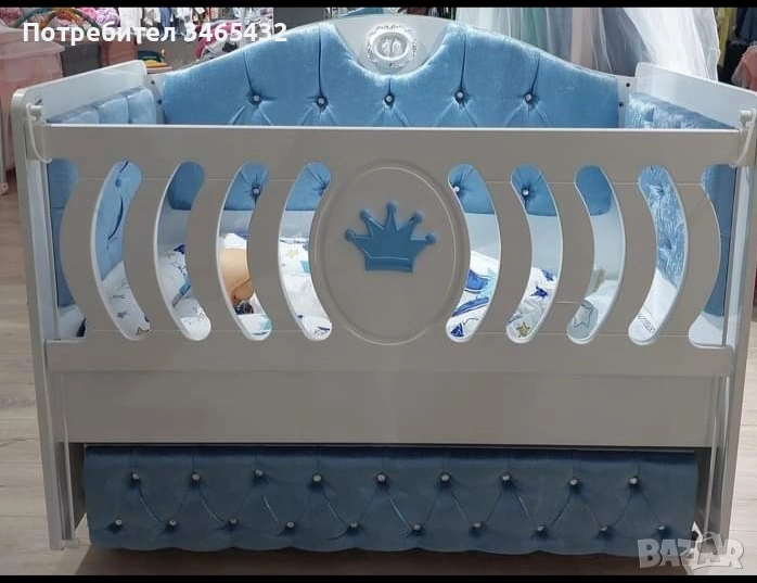 Ново кралски модел бебешко легло-люлка , снимка 1