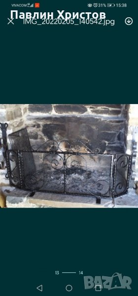 Изработка на решетки за камини по ваши размери и предпочитания , снимка 1