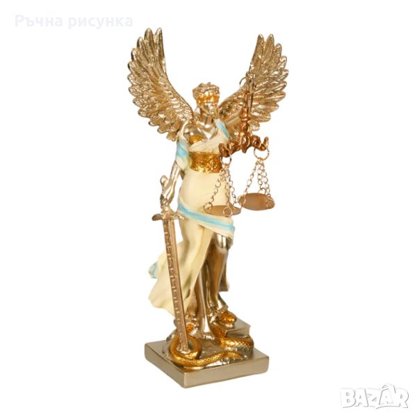 Статуетка "Богиня Темида", снимка 1