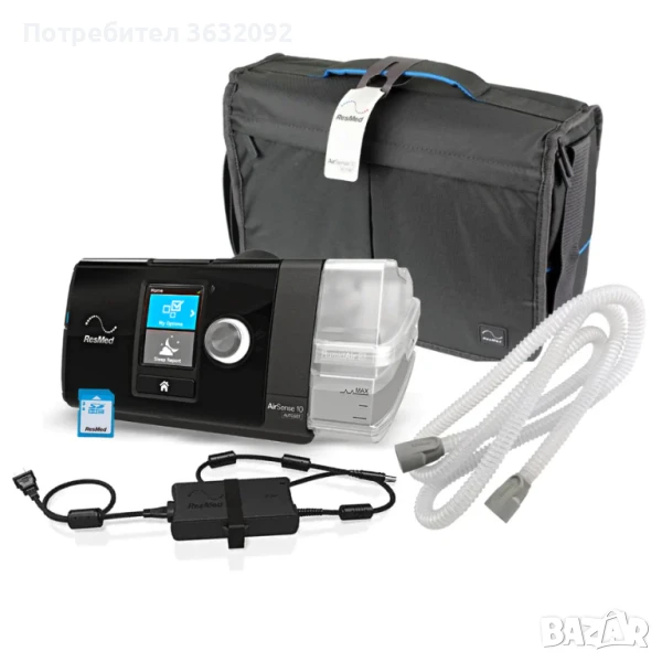 Aвтоматичен CPAP апарат за сънна апнея - НОВ, снимка 1