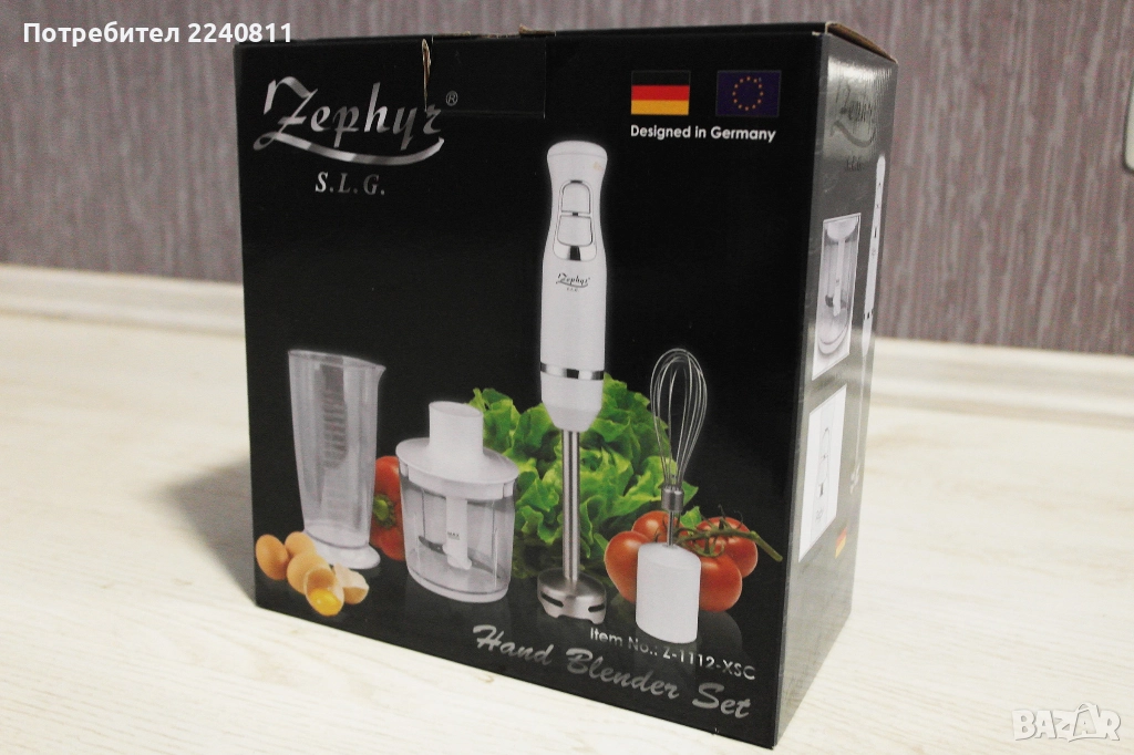 Мултифункционален блендер Zephyr Z-1112-XSC, снимка 1