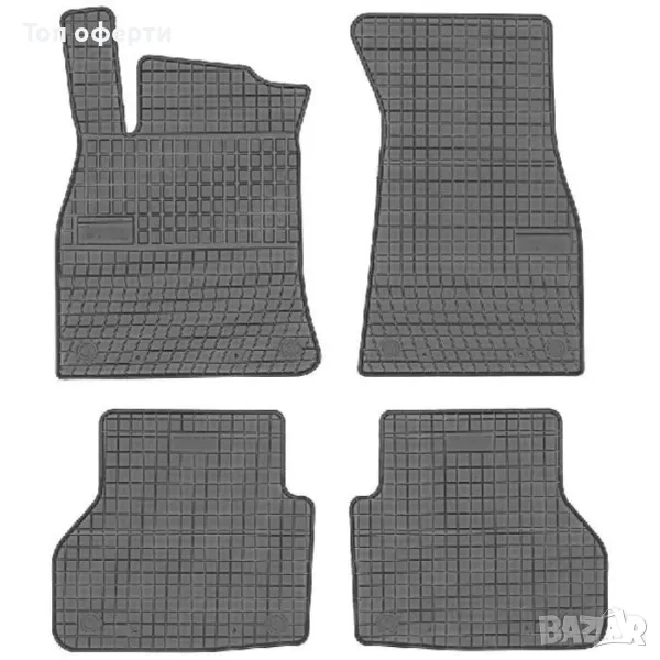 Гумени стелки Frogum съвместими с Audi А6 С8 2018+, снимка 1