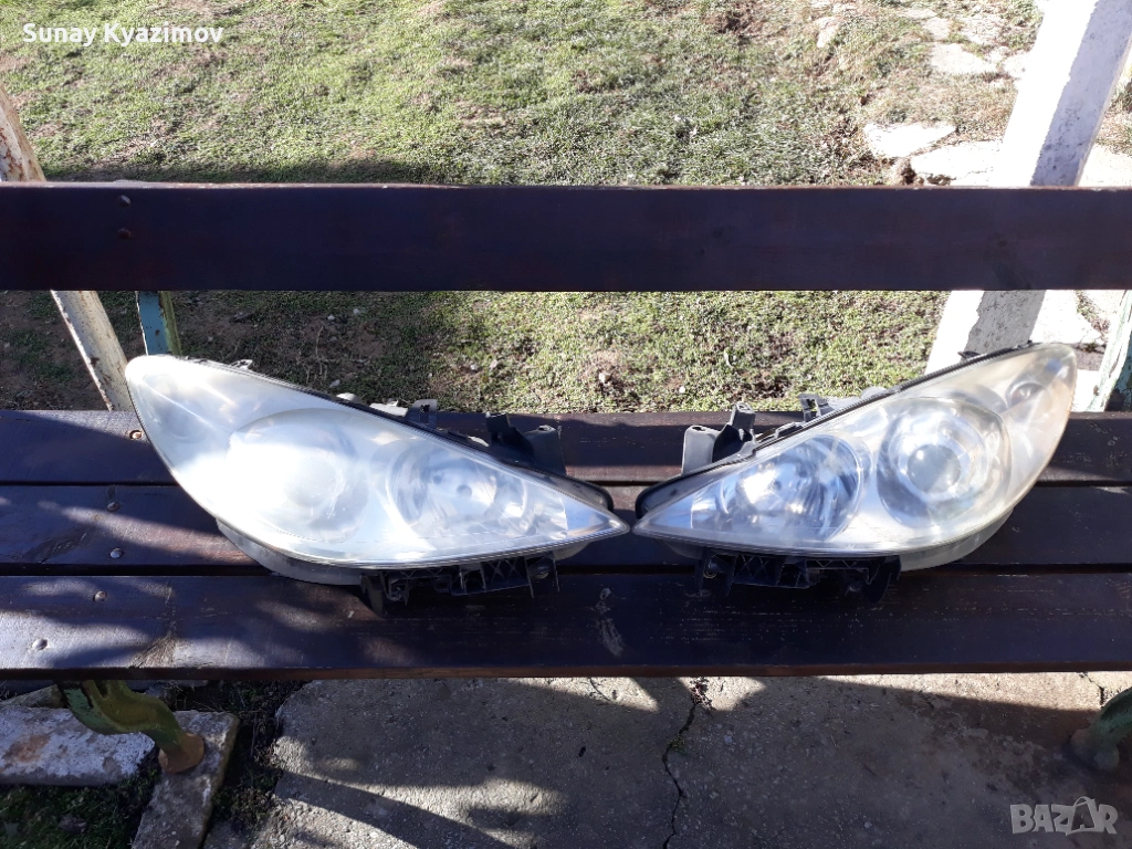 Фарове за пежо 307 комби фейслифт, снимка 1