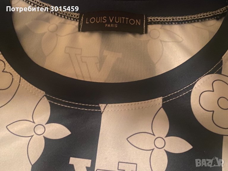 Louis Vuitton блузка с къс ръкав, S размер, снимка 1