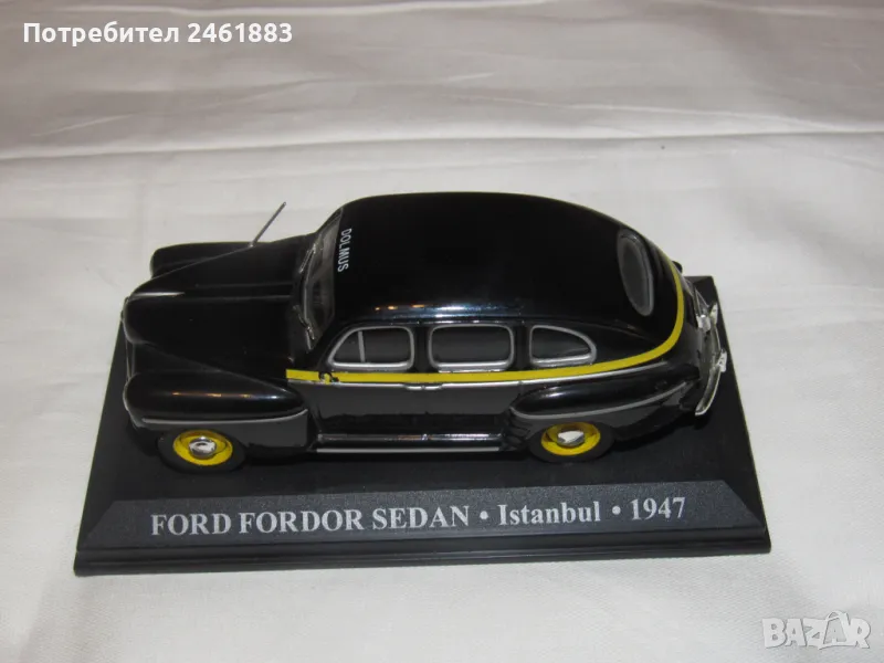 1/43 Ford Fordor Sedan Istanbul Taxi 1947, снимка 1