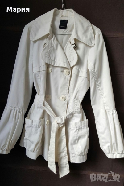Бял тренчкот Vero Moda, снимка 1