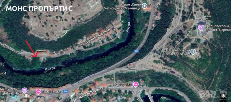 Парцел за жилищно строителство в гр. Велико Търново, кв. "Асенов", с гледка към  "Царевец"., снимка 1