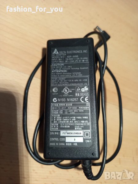 Адаптер, зарядно за лаптоп 19V 2.64A, снимка 1