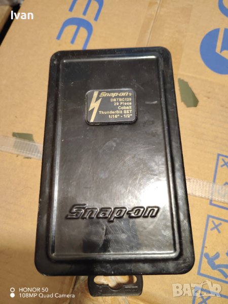 Snap on кобалтови свредла сет 29бр. , снимка 1