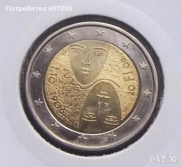 Финландия - 2 евро 2006, снимка 1