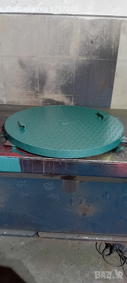 капак за кладенец ,септична яма,водомерна шахта, снимка 1