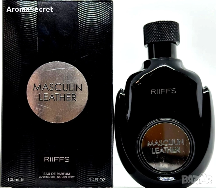 Уникален мъжки Арабски парфюм Masculin Leather RiiFFS Eau De Parfum 100ml., снимка 1