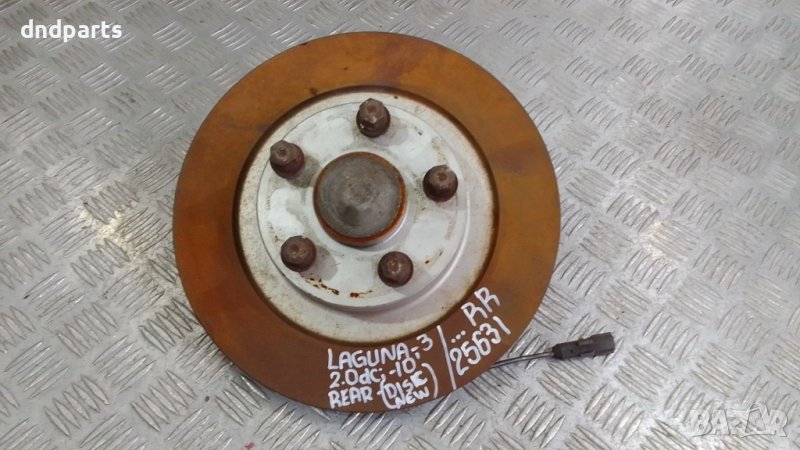Лагер главина с нов диск FAG Renault Laguna 2.0dCi 2010г.(задна дясна), снимка 1
