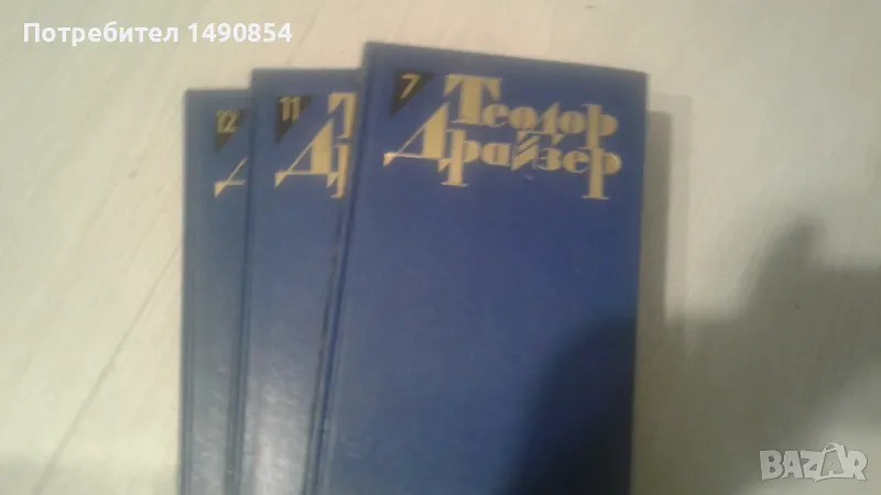 Книги на руски език,Теодор Драйзер, снимка 1