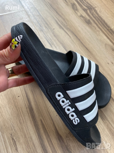 Оригинални черни чехли adilette Shower K! 36 н, снимка 1