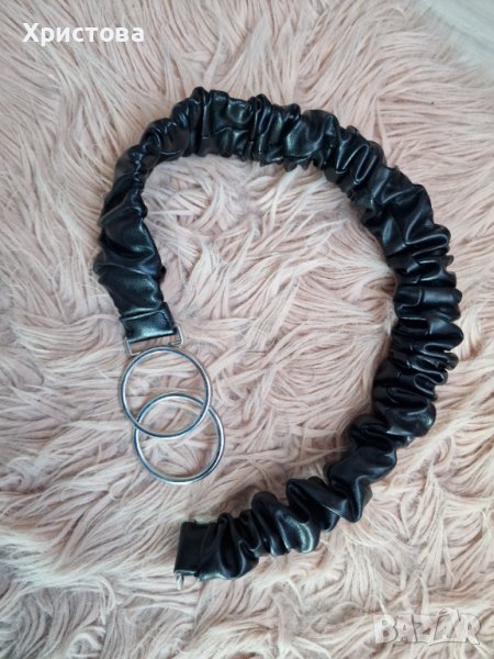 НОВ! Кожен ластичен колан - 6,00лв., снимка 1