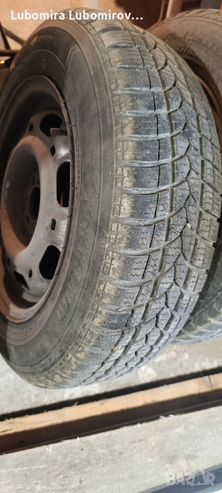 зимни гуми с джанти 2 броя , снимка 1