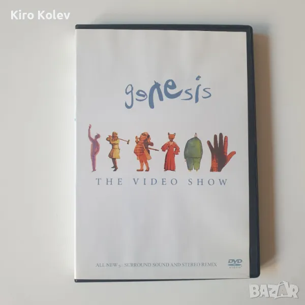 Genesis ‎– The Video Show dvd, снимка 1